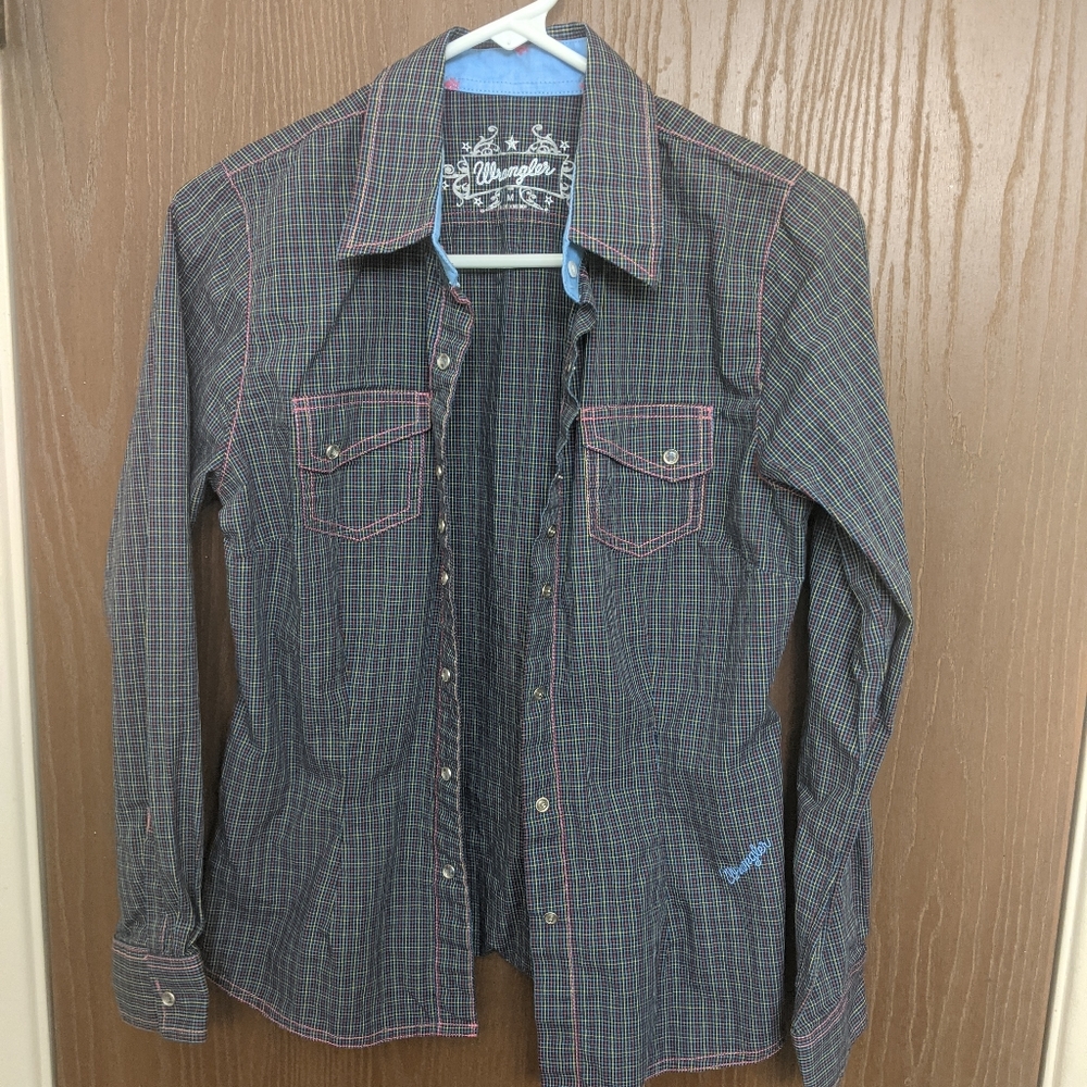 Retro Wrangler Pearl Snap